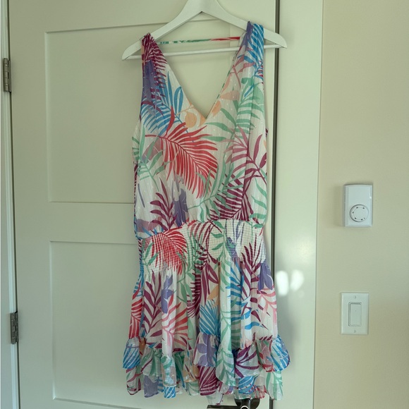 Ramy Brook Dresses & Skirts - NWT Ramy Brook Multicolor Leaf Print Dress